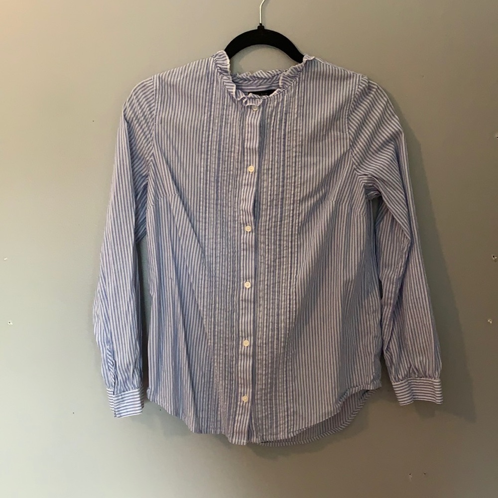 Striped J. Crew button down